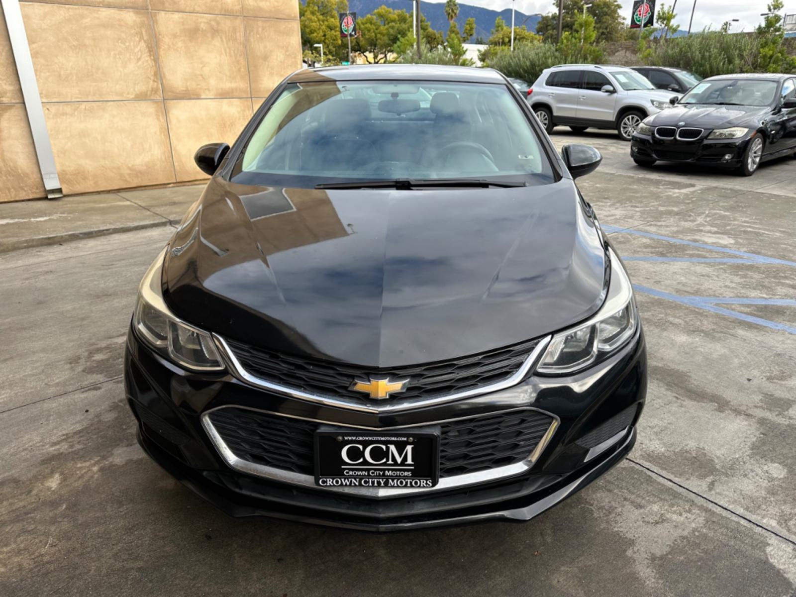 2017 Black /BLACK Chevrolet Cruze LS Auto (1G1BC5SM6H7) with an 1.4L L4 DOHC 16V TURBO engine, 6A transmission, located at 30 S. Berkeley Avenue, Pasadena, CA, 91107, (626) 248-7567, 34.145447, -118.109398 - Crown City Motors is a used “Buy Here Pay Here” car dealer in Pasadena CA. “Buy Here Pay Here” financing, means that when you purchase your vehicle from our dealership, that you make the payments to the dealership as well. We do not need the banks approval to get you approved for a used auto - Photo #7